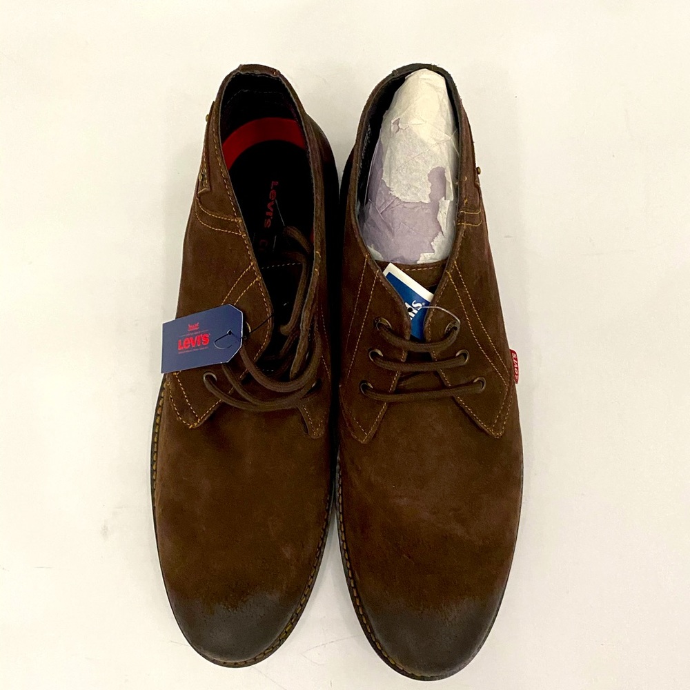 Levi's Men's Suede Levis Chukka Boots Shoes SZ 13